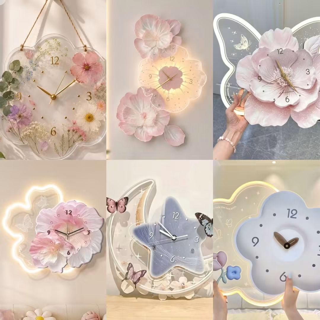 Pretty clocks🌸