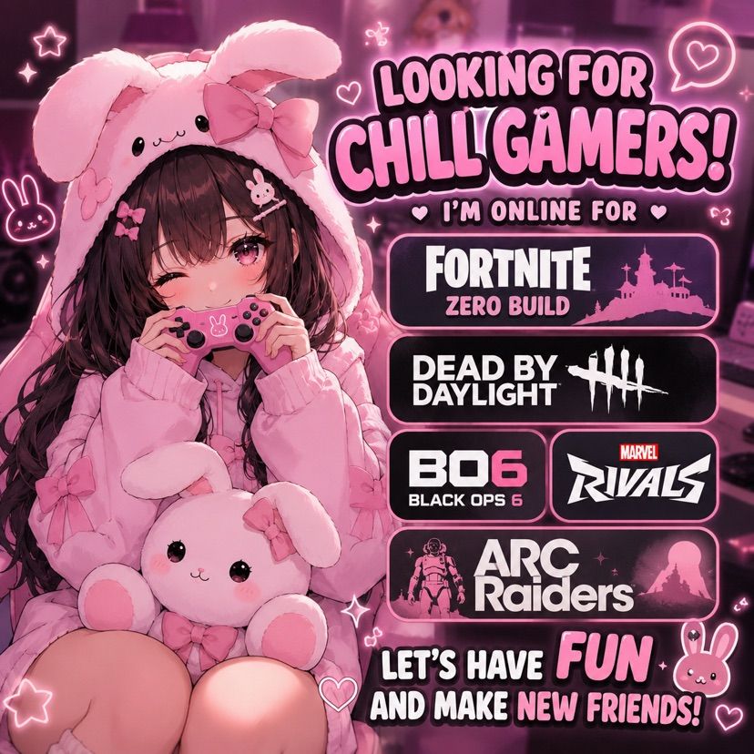 ￼💕 Let’s Game & Make New Friends!