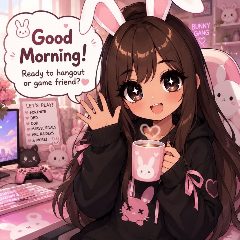 🐰🌸 Good morning, friends! 💖