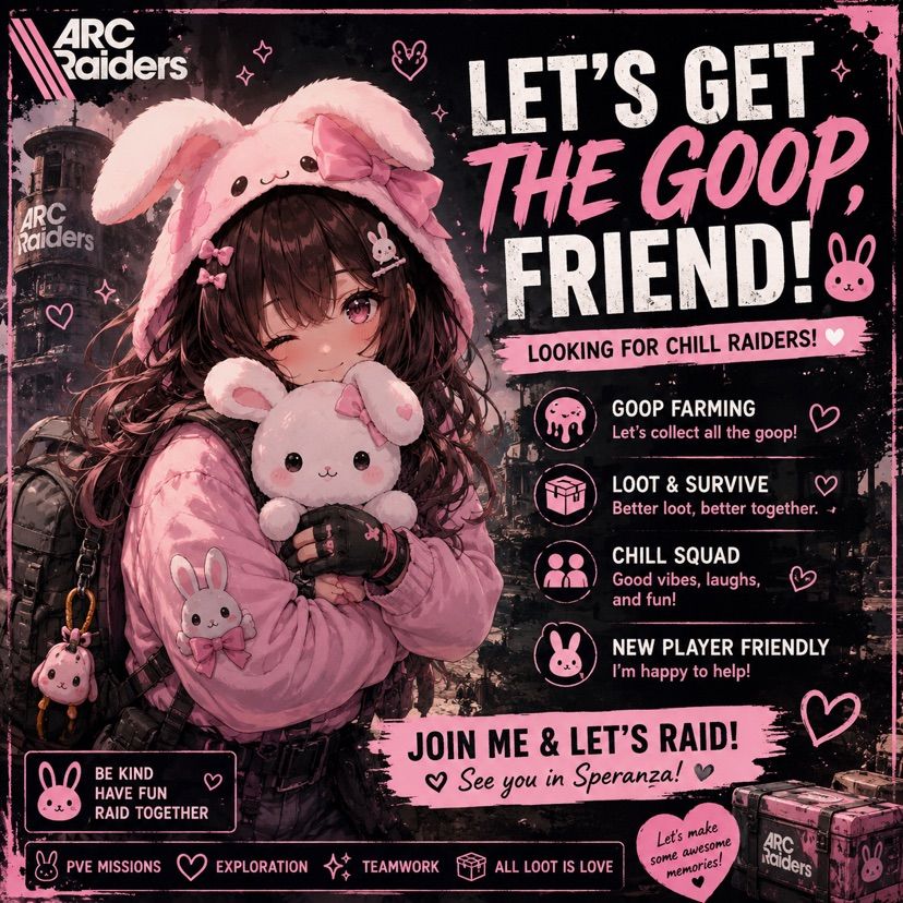 🐰 Let’s Get the Goop, Friend! 💖