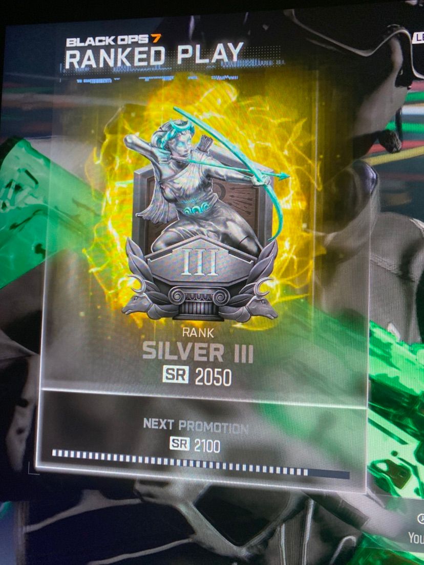 i got to sliver to now gold for rank