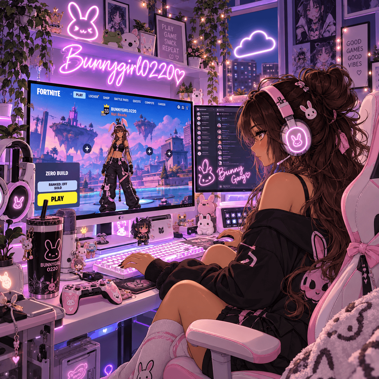 Bunny Is Waiting to Play With You!