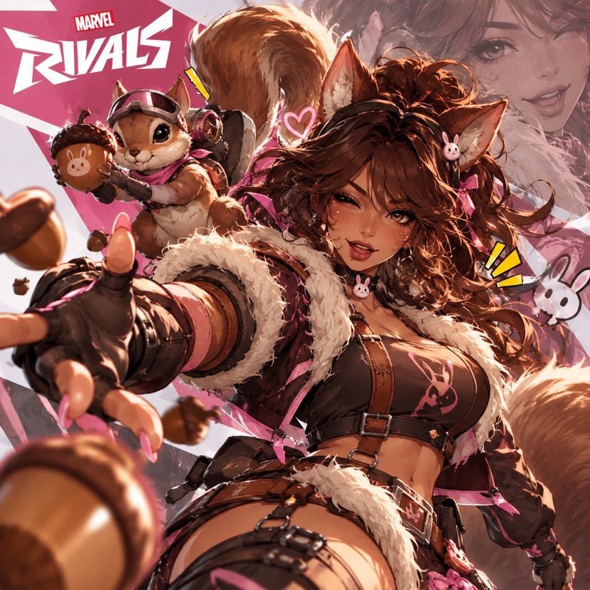Bunny Is Ready to Play Marvel Rivals!