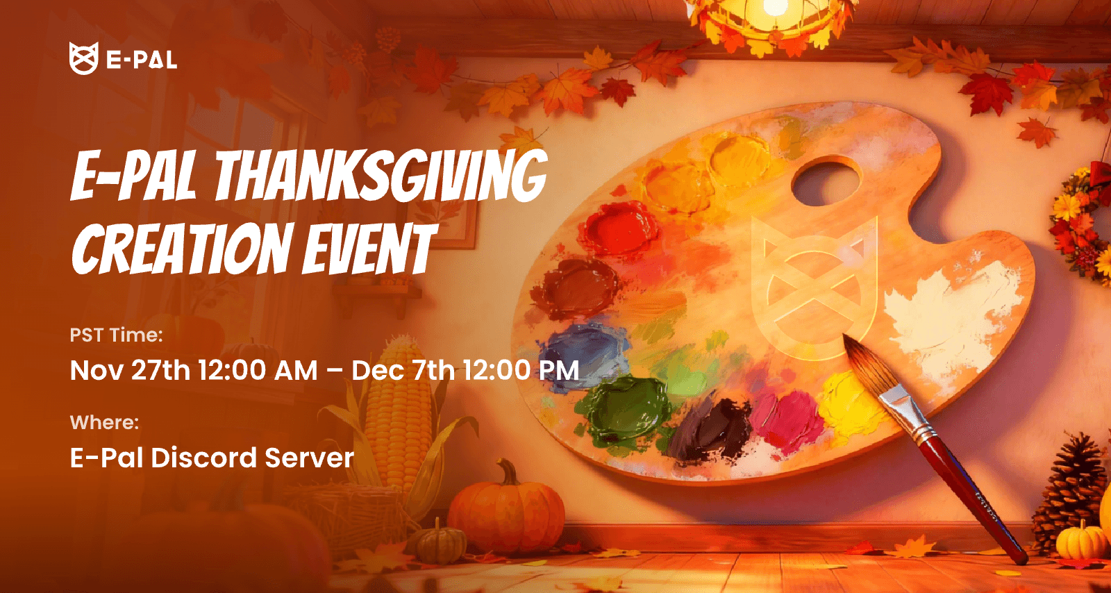 E-Pal Thanksgiving Creation Event