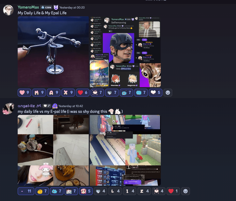 My daily life & My E-Pal life Event