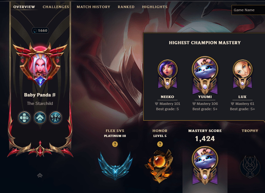 Updating my Post on League