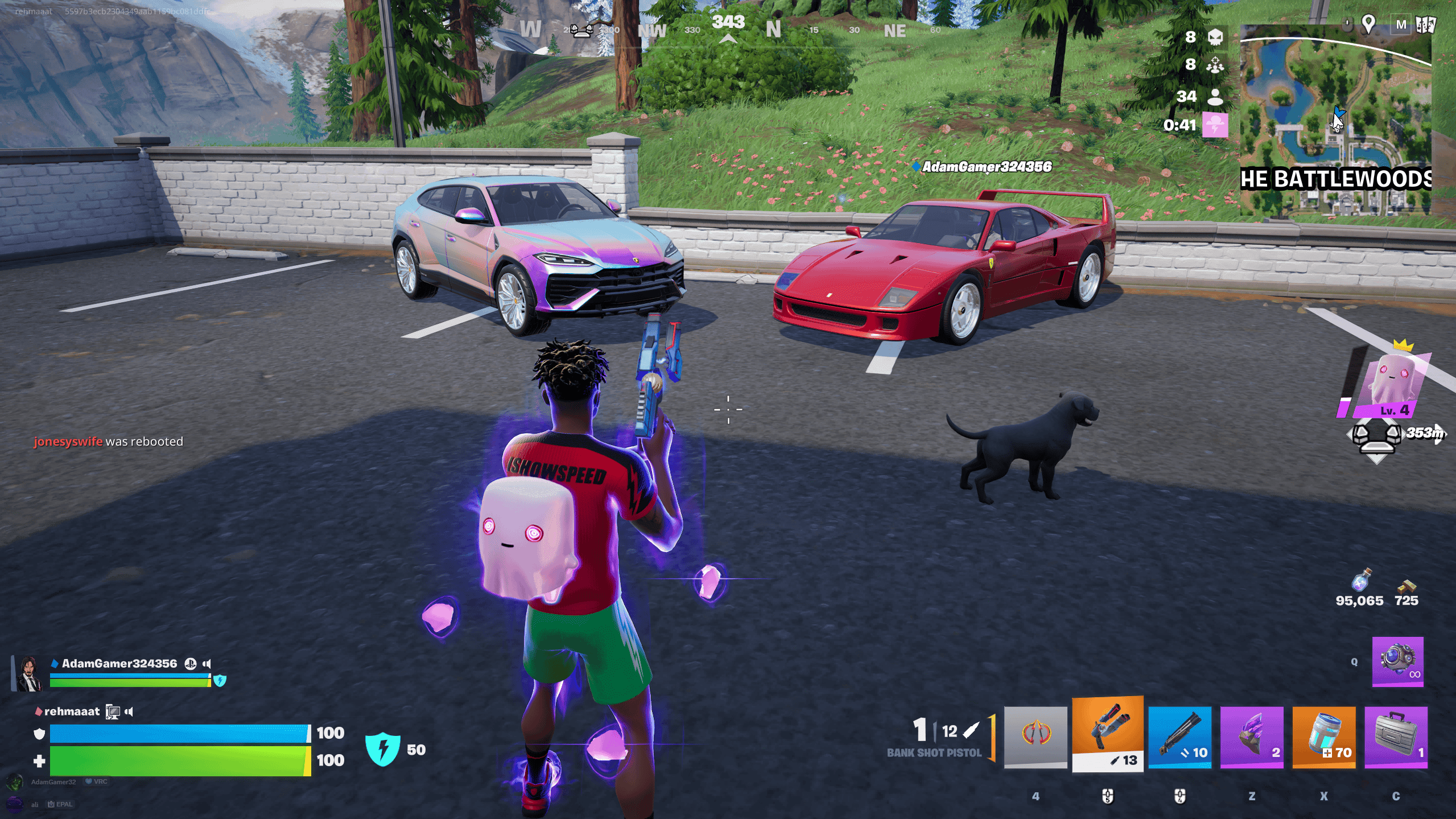We hoppin' in the Lambo or the Rari?