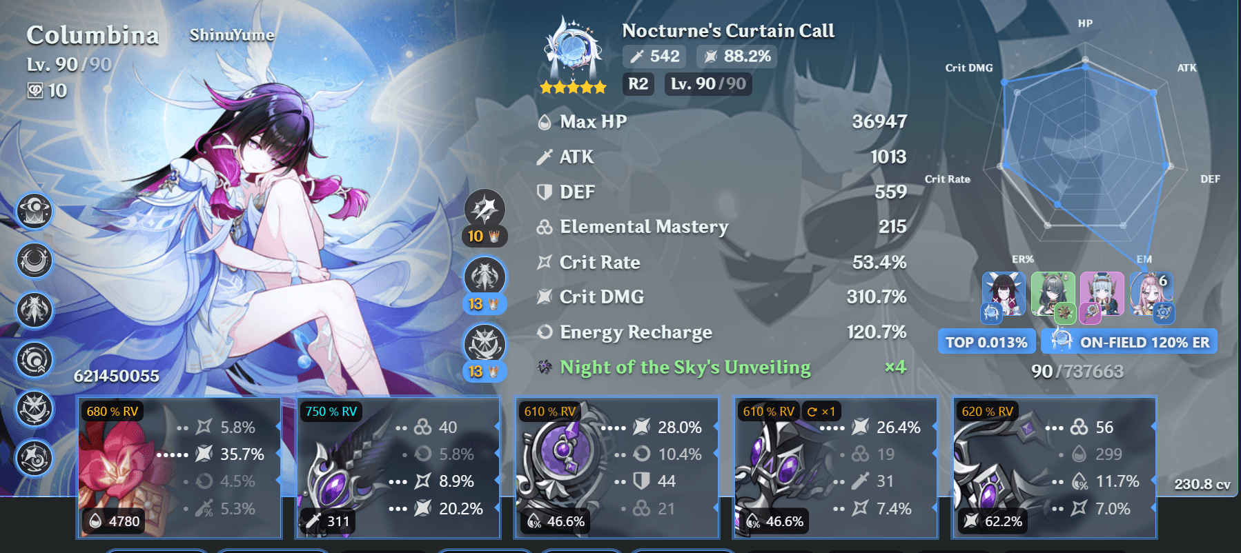Columbina Update