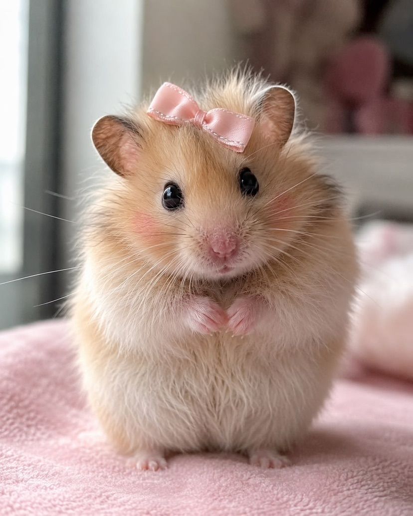 hamster happy