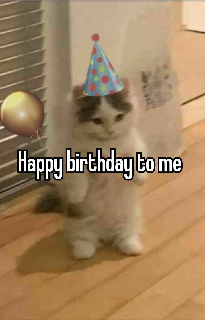 It's my birthday!!