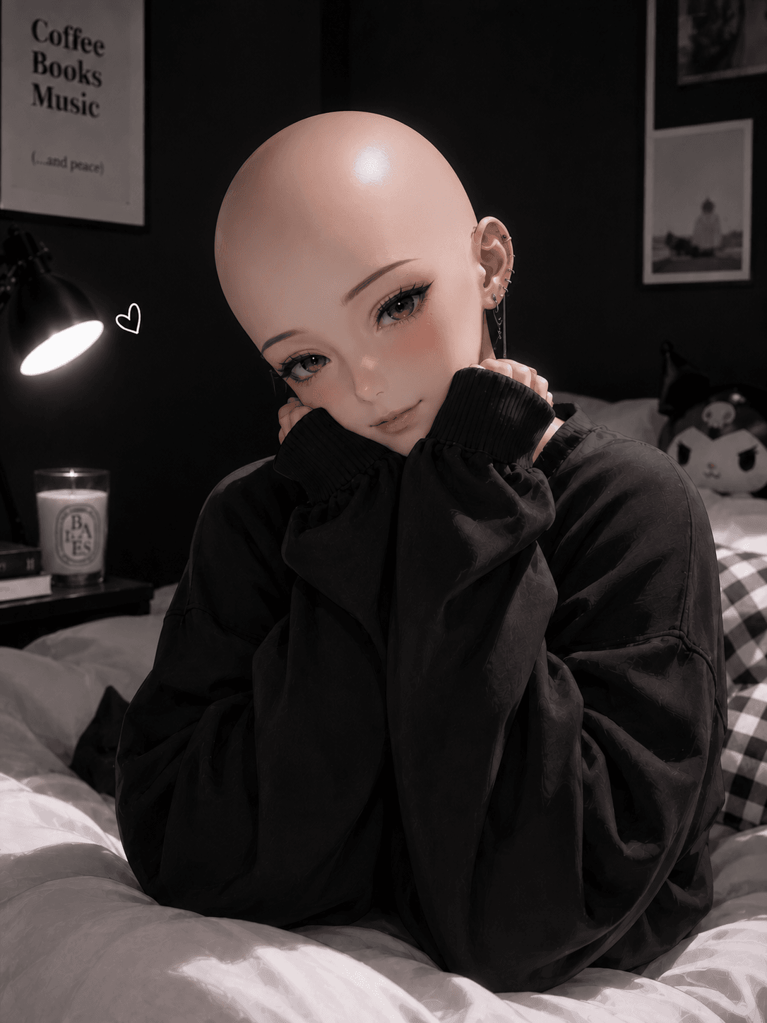 Would you still love me if I was a baldy?