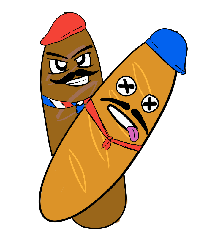 Baguette fight!