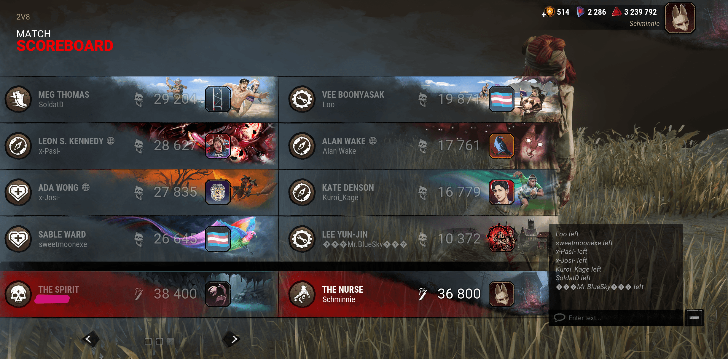 2v8 was fun, looking forward to september <3