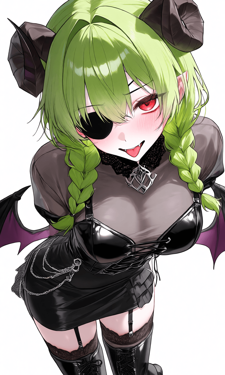Perhaps this witch is a little devil in disguise..
