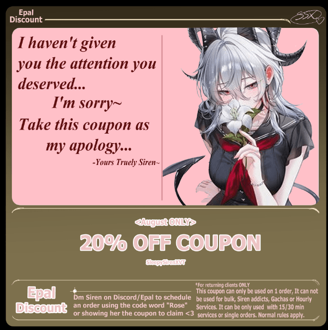 Please accept my apology