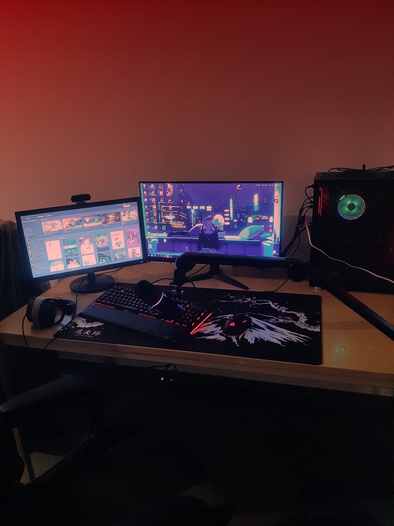 New new gaming setup
