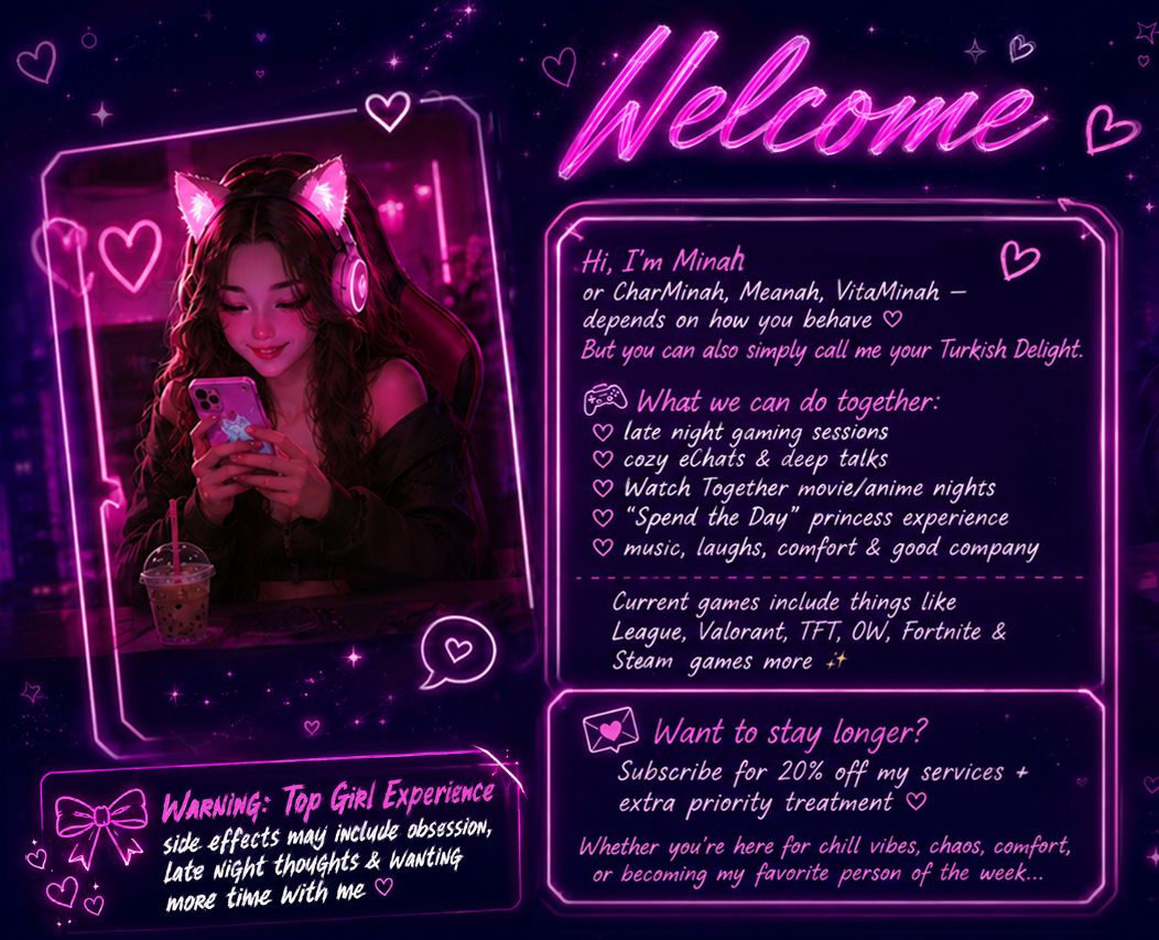 Meet Minah and make your week better ♡