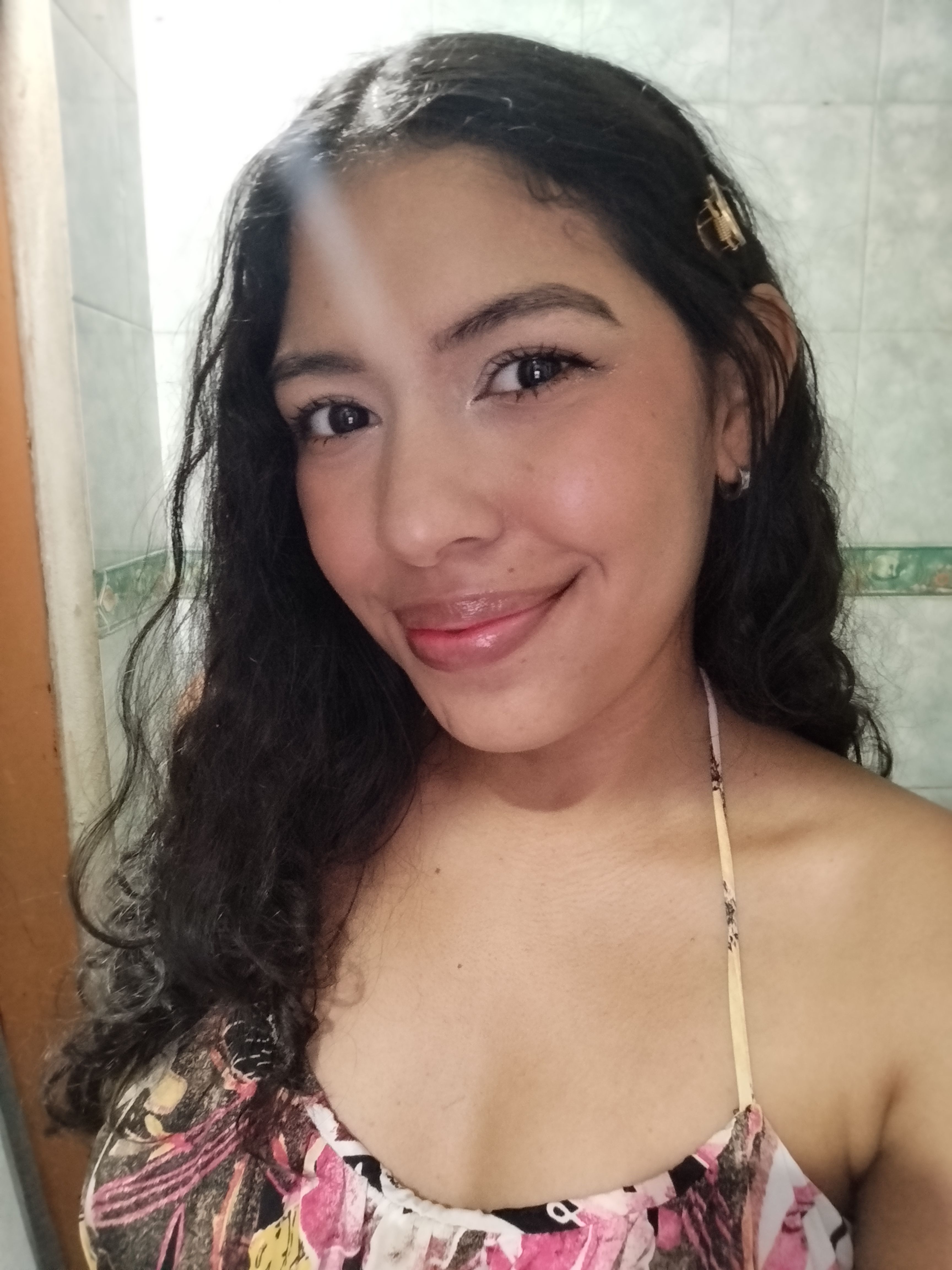 Hi, good morning 😊 my makeup 🌸✨