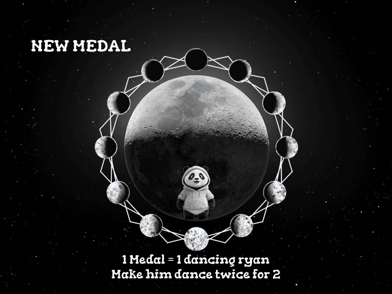 Lets make Ryan dance on the moon!