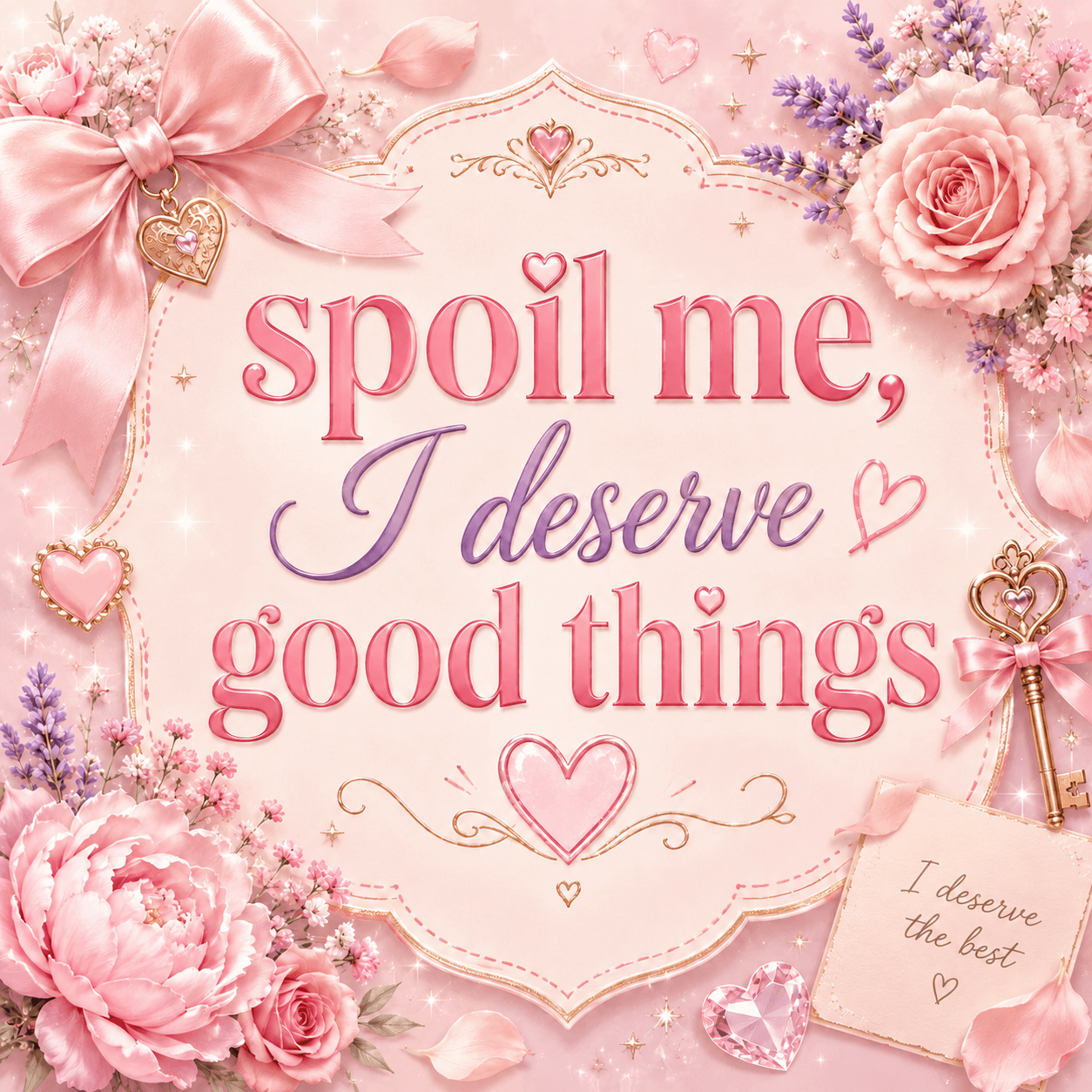 I deserve wins and good things!