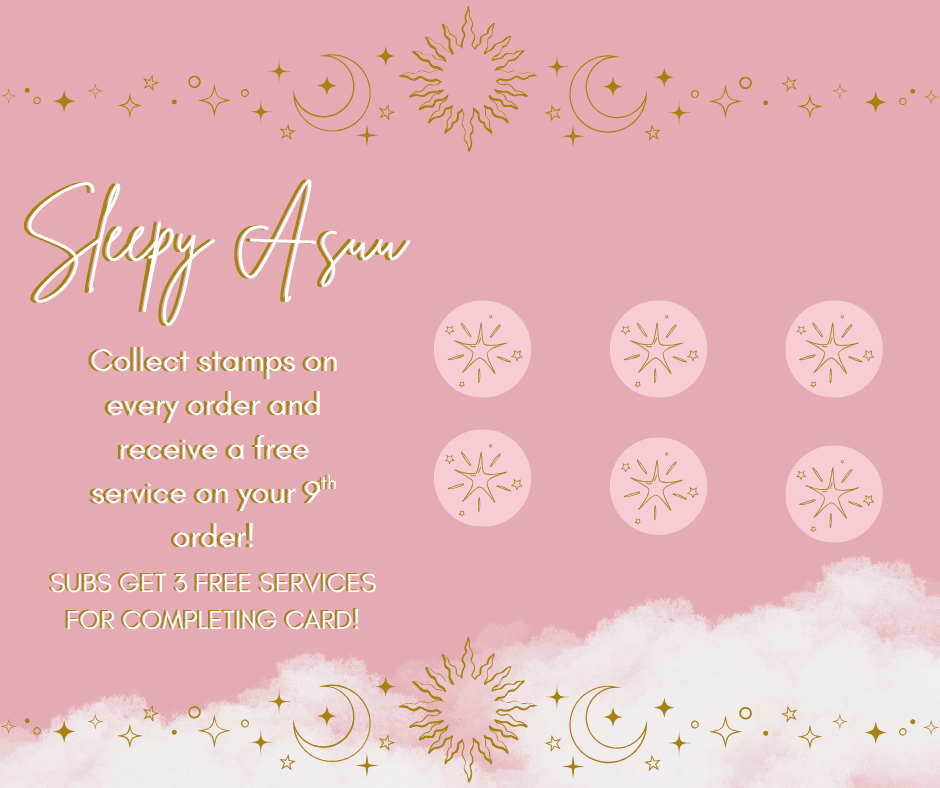 ⋆˖⁺‧₊☽Loyalty Card☾₊‧⁺˖⋆