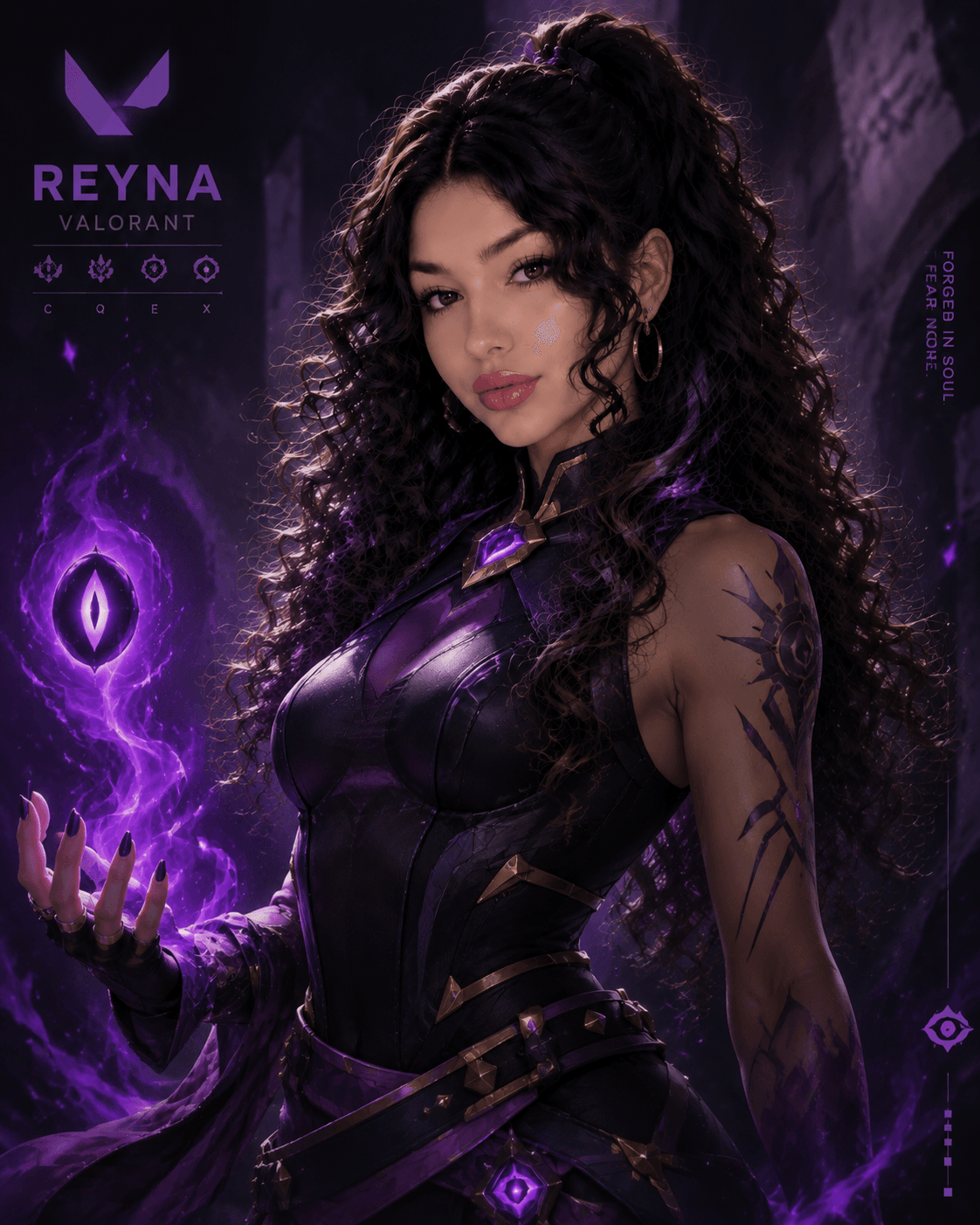 I asked AI to make me Reyna :D