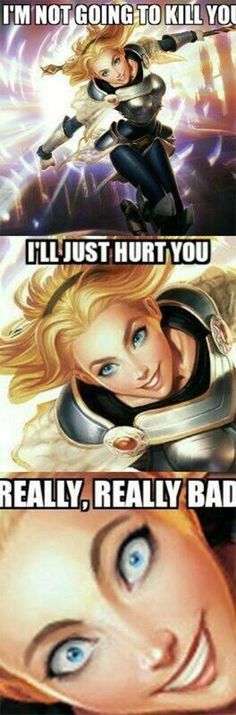 Sometimes I'll do it even when you're on my team