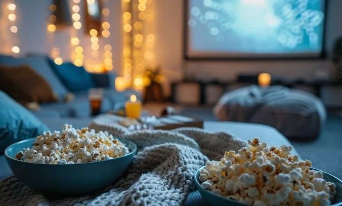 Movie night 🎬🍿