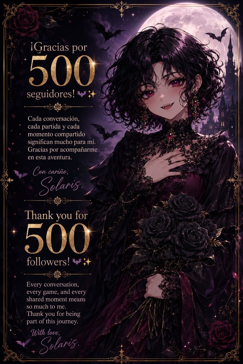Graciasss por los 500 seguidores!!!