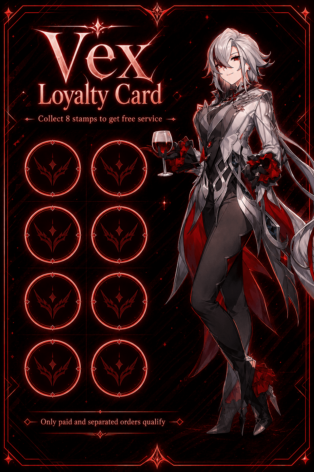 🩸 Loyalty Card 🩸