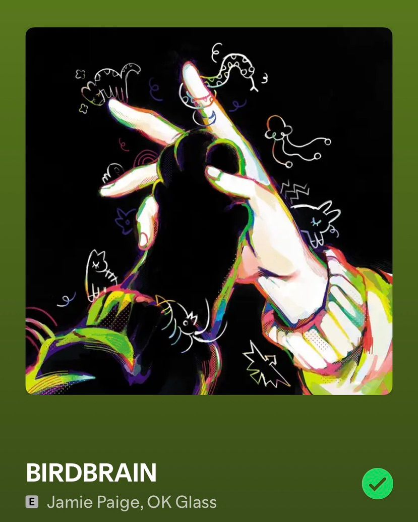 oh, you big.. BIRD BRAIN~!
