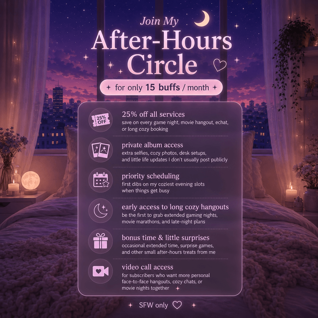 🌙 join my after-hours circle 🌙