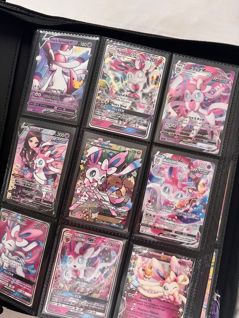 my dream is to have every eevee card in the world