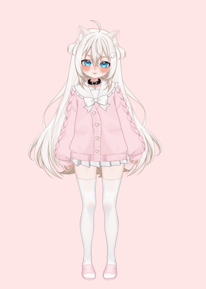 my model is ready for video calls !! 💗