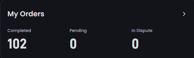 100 orders done!