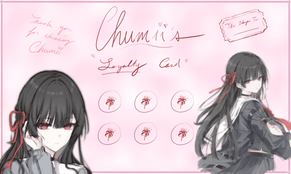 LOYALTY CARD!!!