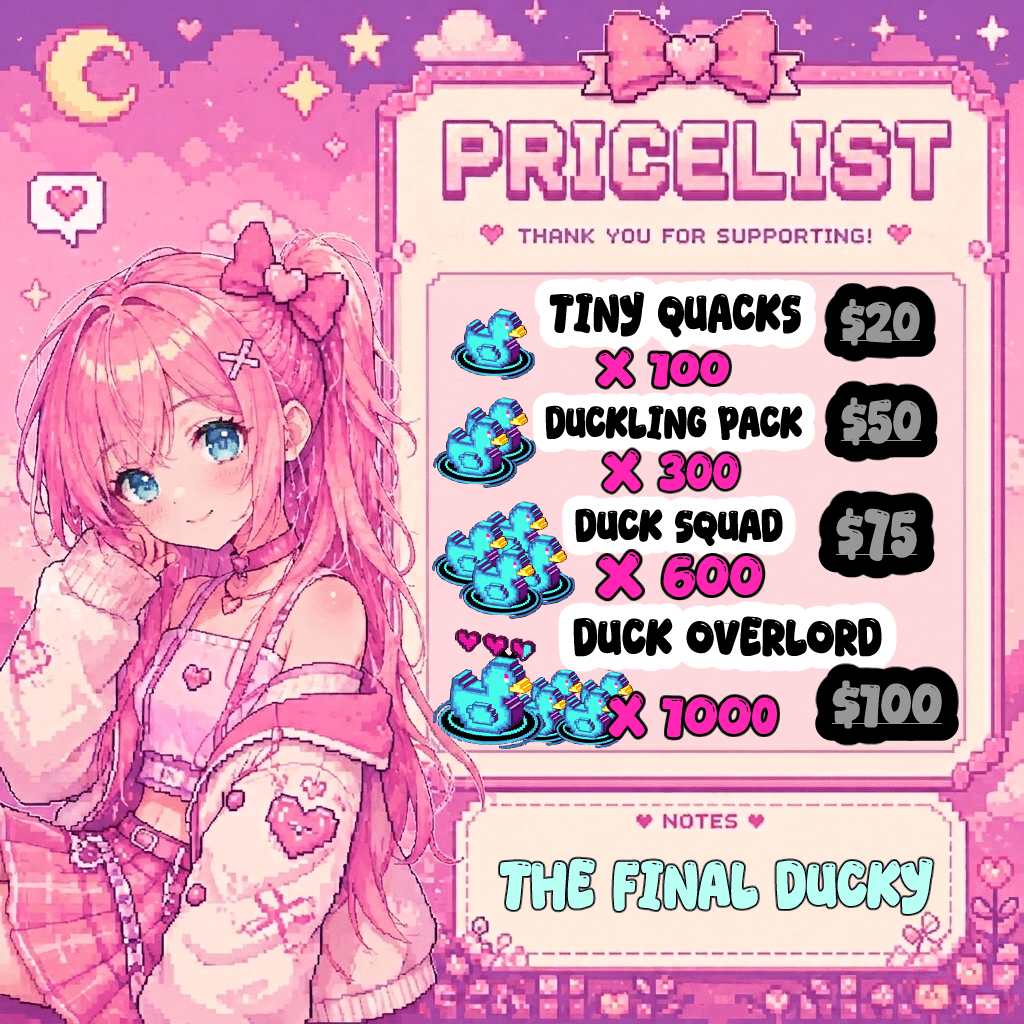 The Last Ducky (Aug 17 - Aug 29)
