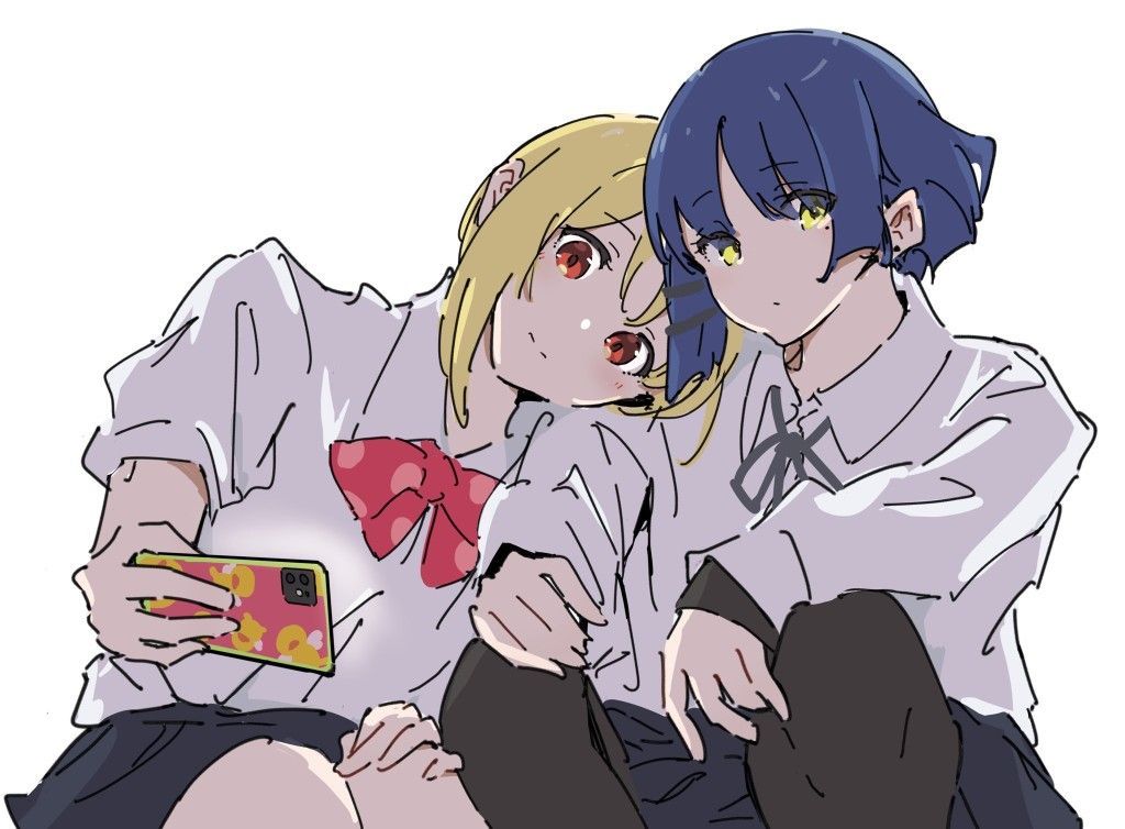 just a two cuties waiting for u