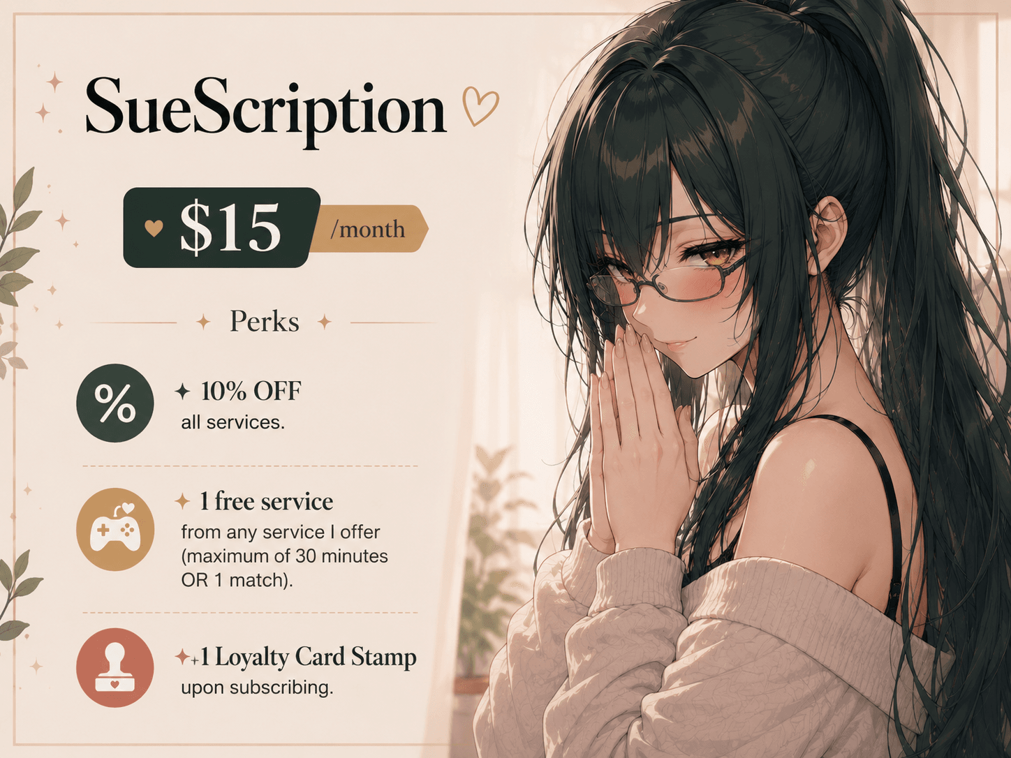 Subscription~ ♡