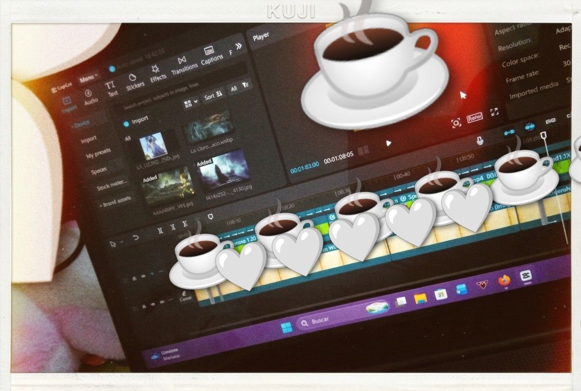 💻🤍 Quiet nights and loud keyboards 💻🤍
