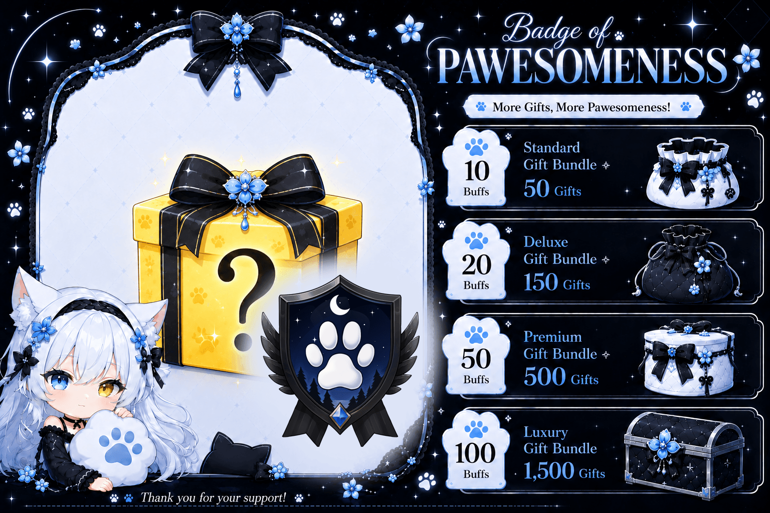 🐾💙LAST CHANCE TO GET -Badges of Pawesomeness💙🐾