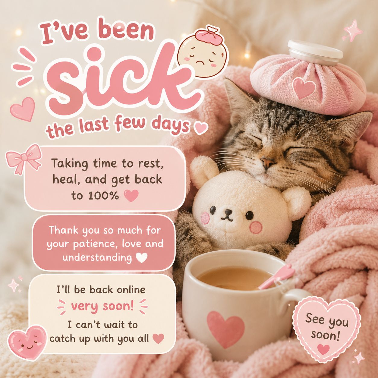 🌸 Taking a Tiny Healing Break 🌸