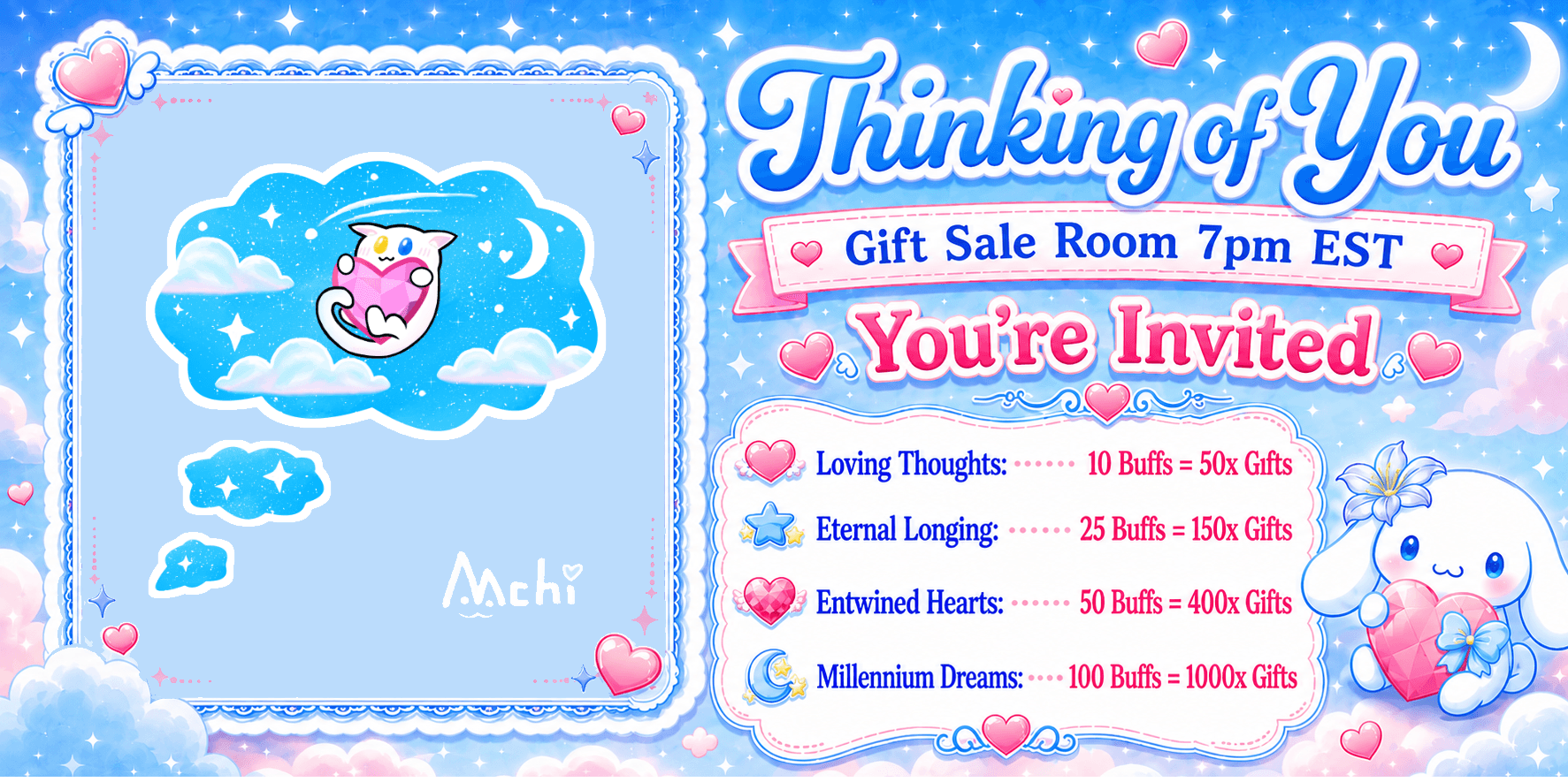 💗Gift Sale 7PM EST💗