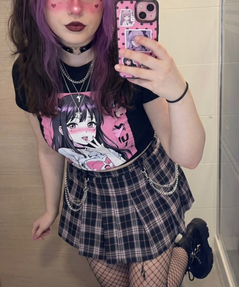 i tried this look today, idk if i like it or not~