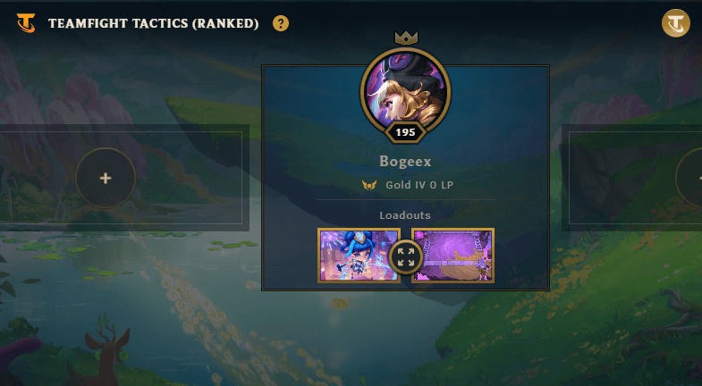 just hit gold on tft!!