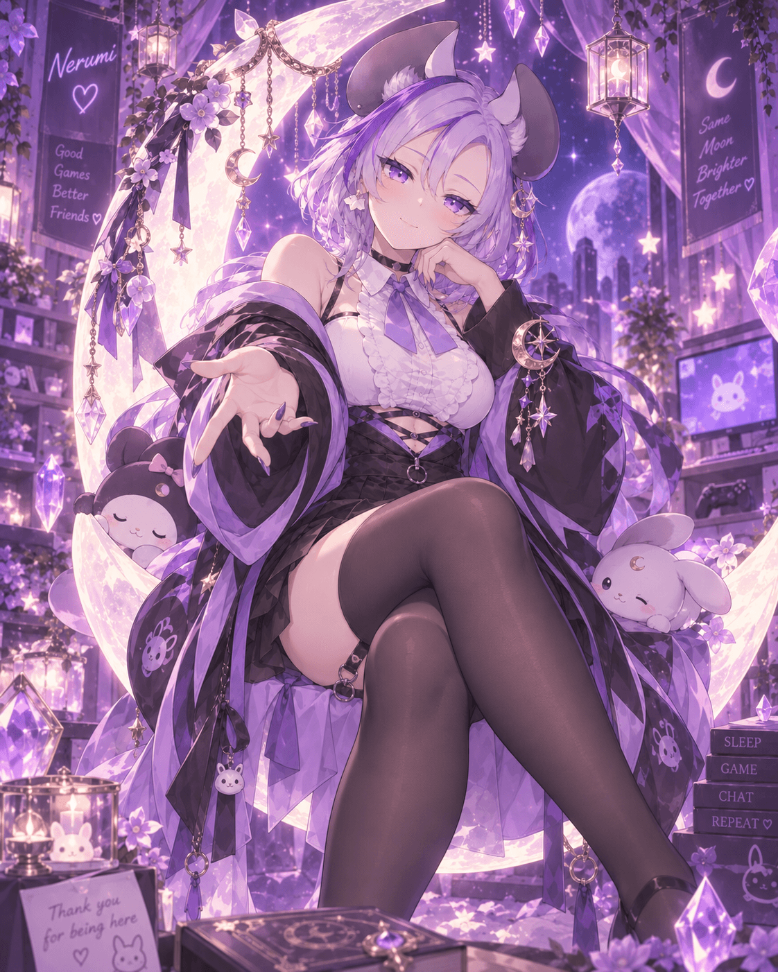 The Moon has guided me to a new realm at last..