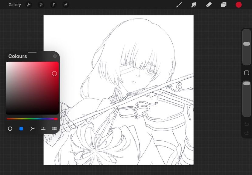 Started my firs phrolova drawing