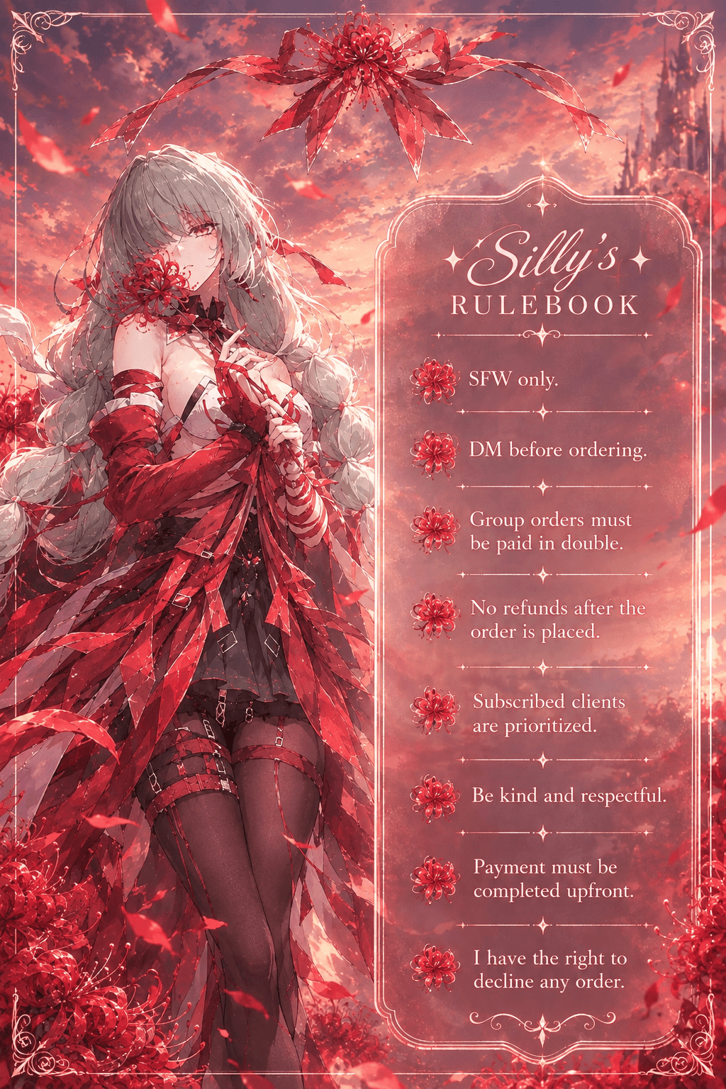 ✦ Silly’s Rulebook ♡ ୨୧