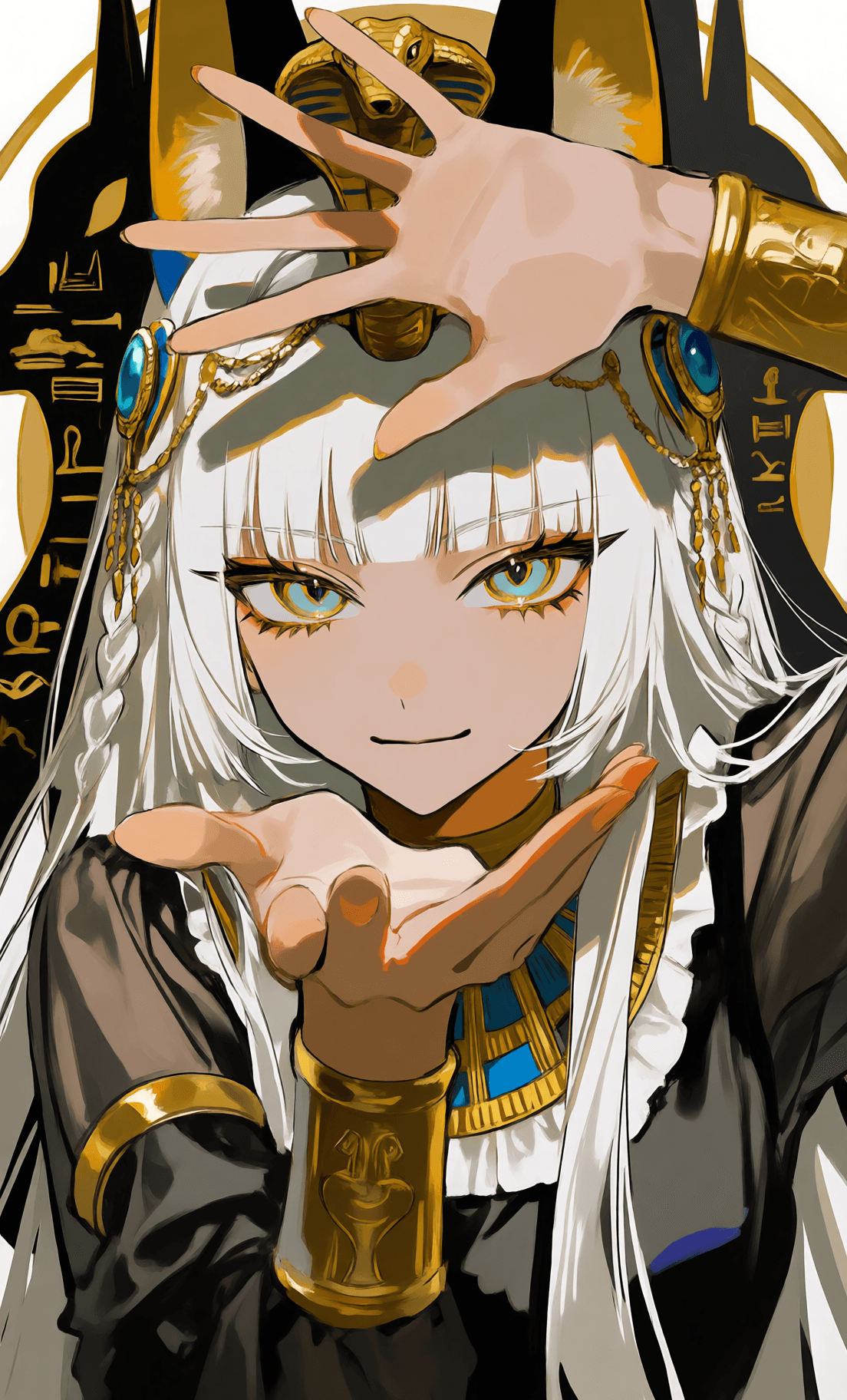 𓃠 shud i cosplay Anubis ? 𖤠𓋹