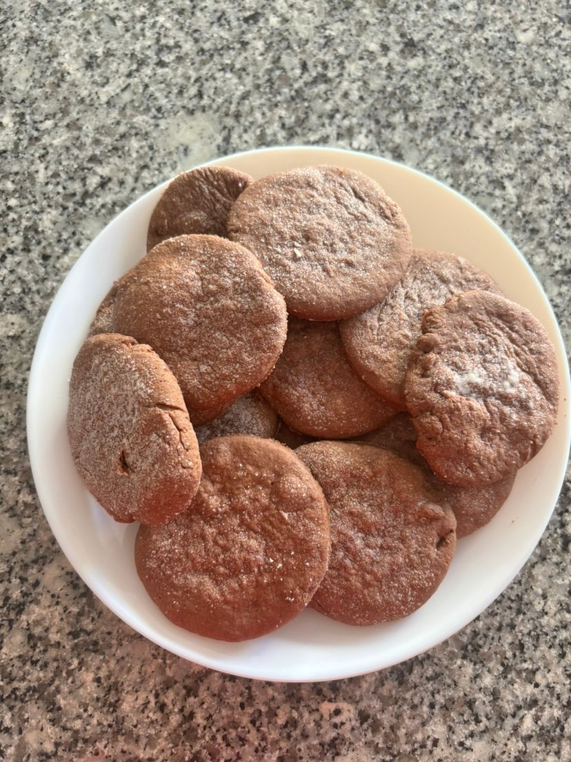 I baked cookies!